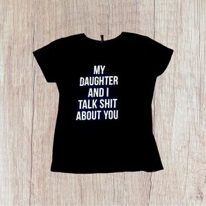 Women’s hilarious “girl-mom” t-shirt size medium